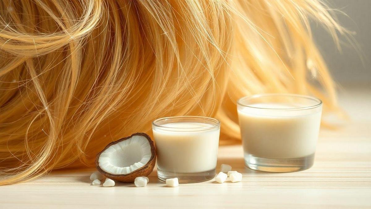 Você pode usar leite de coco no cabelo Saiba os benefícios e riscos