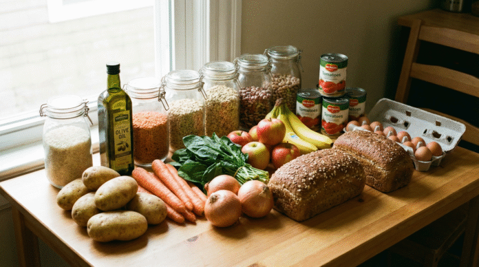 Alimentos Simples Organizados Lista de compras saudáveis e econômicas para emagrecer