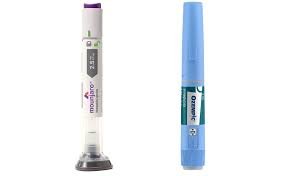 download (44) comparação entre frascos de Mounjaro e Ozempic em fundo neutro