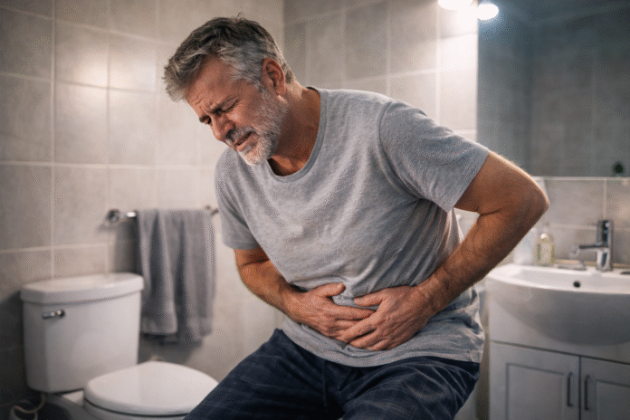 ChatGPT Image 24 de fev. de 2026, 15_10_14 Sintomas de infecção urinária masculina incluem dor ao urinar