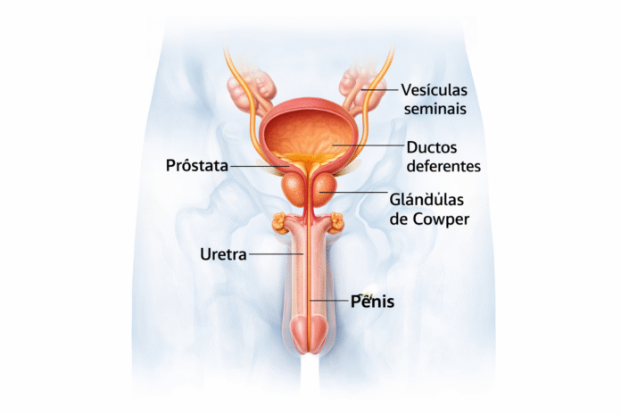 ChatGPT Image 2 de mar. de 2026, 18_47_50 Ilustração anatômica da próstata masculina