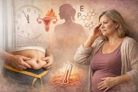 download (31) mulher refletindo sobre sinais do corpo e mudanças hormonais