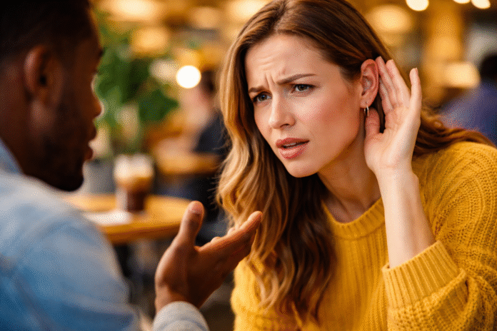 ChatGPT Image 13 de abr. de 2026, 08_32_57 pessoa com dificuldade para ouvir durante conversa