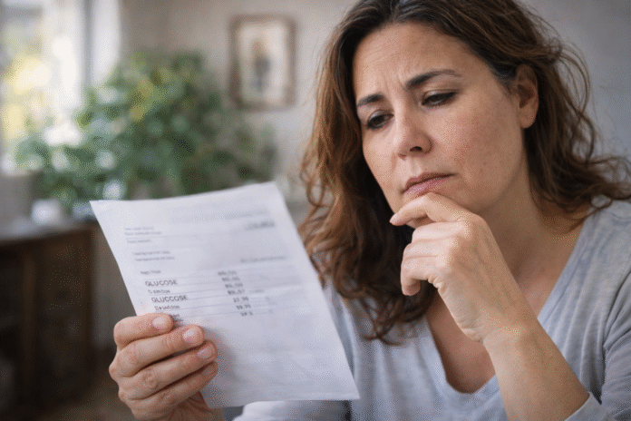 ChatGPT Image 20 de abr. de 2026, 14_57_28 pessoa pensativa analisando resultado de exame