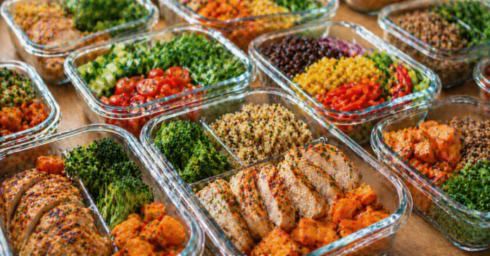 ChatGPT Image 23 de abr. de 2026, 11_44_48 marmitas organizadas com refeições saudáveis e coloridas