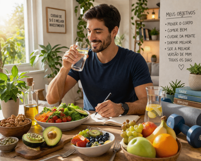 ChatGPT Image 9 de abr. de 2026, 14_04_07 homem praticando hábitos saudáveis no dia a dia