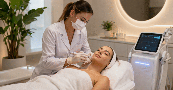 ChatGPT Image 9 de abr. de 2026, 14_32_28 procedimento estético minimamente invasivo em clínica moderna