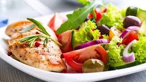 download prato de almoço equilibrado e colorido